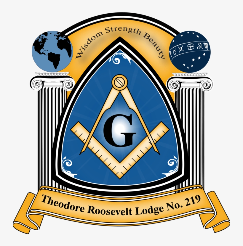 Theodore Roosevelt Clipart Design - Freemasonry, transparent png