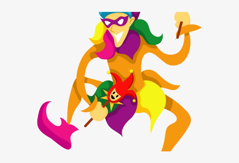 Jester Clipart Crown - Jester Dancing, transparent png