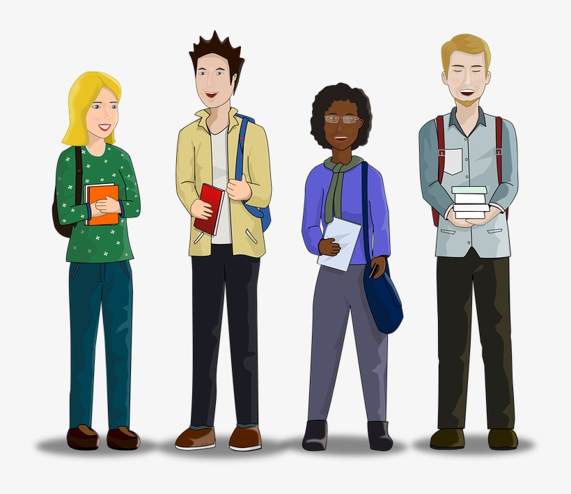 Students College University Study School Library - Student, transparent png