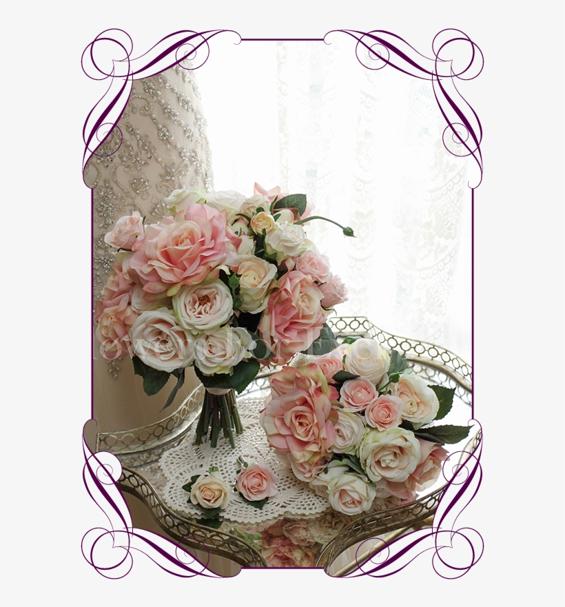 Jennifer Package Flowers For Ever After Artificial - Native Flower Bouquet Wedding Burgundy, transparent png