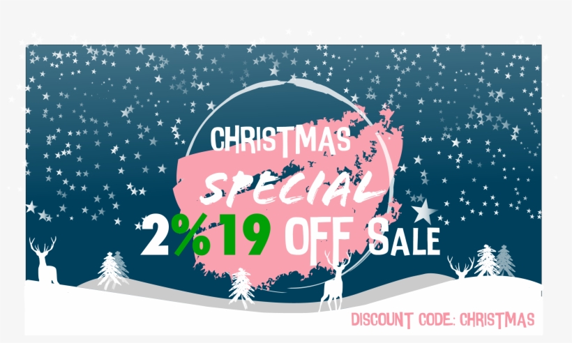 Christmas Sale %19 Discount Off Entire Order Hand Made - Graphic Design, transparent png