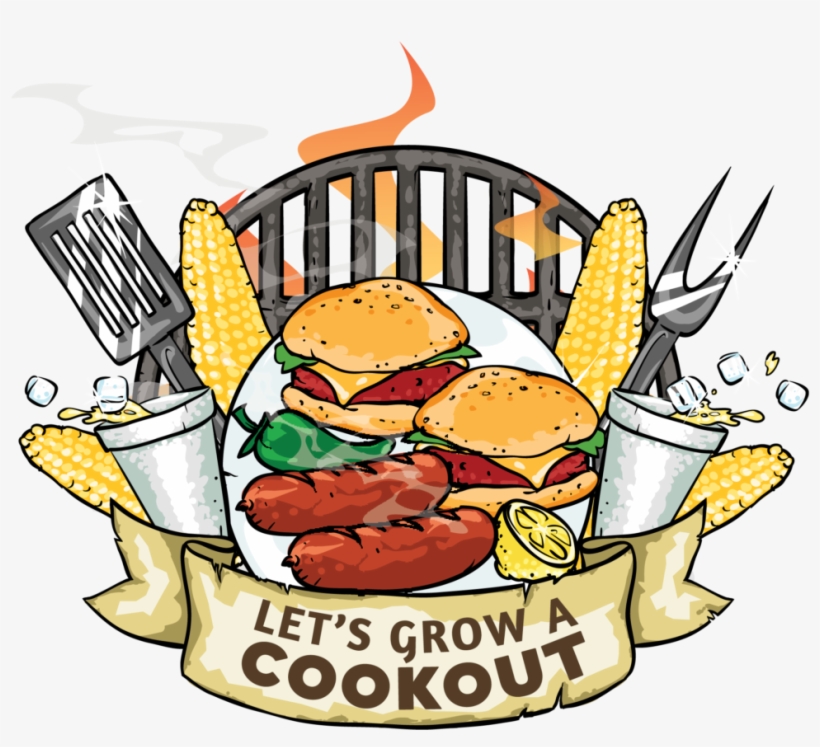 Let's Grow A Cookout - Barbecue, transparent png