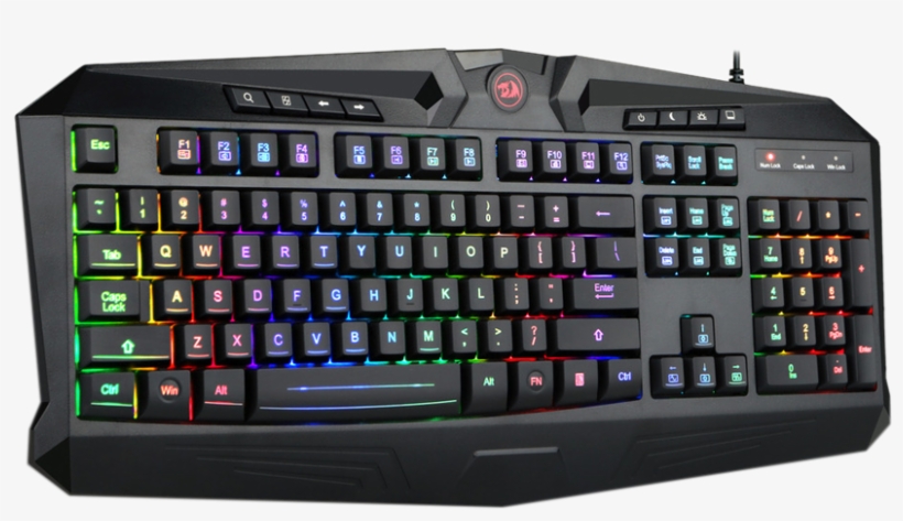 Gaming Keyboard, Gaming Mouse - Redragon Harpe K503 Gaming Keyboard, transparent png