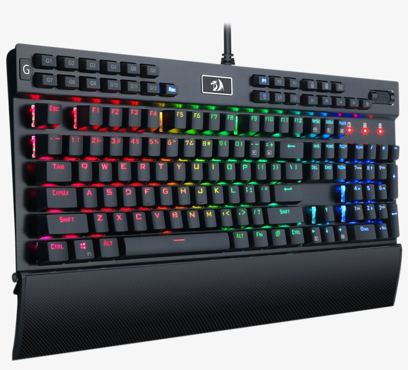 Redragon K550 Gaming Mechanical Keyboard With Wrist - Redragon Keyboard Yama, transparent png