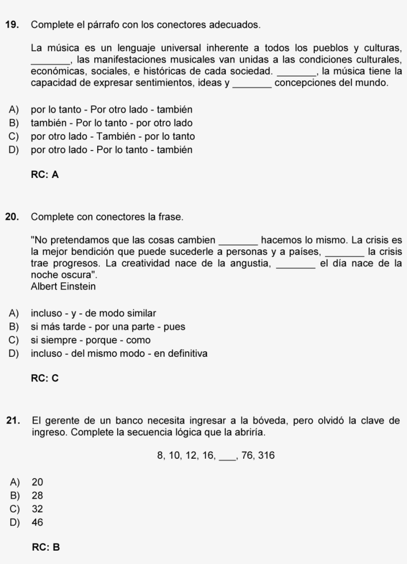 Preguntas Y Respuestas De Razonamiento - Accountant Support Letter, transparent png