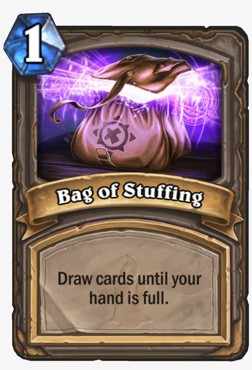 Bagofstuffing - Hearthstone Bag Of Stuffing, transparent png