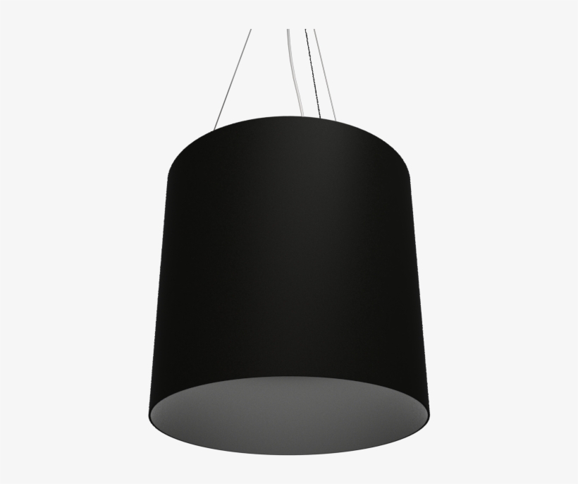 Pendant Lamp Cilíndrico Borda Alta - Lampshade, transparent png
