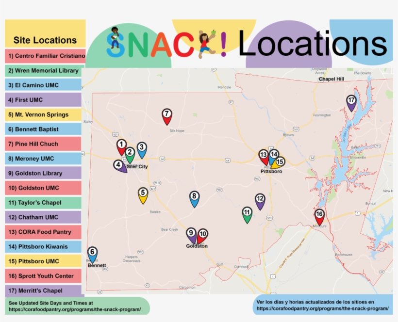 Each Site Has Different Days And Times That They Give - Map, transparent png