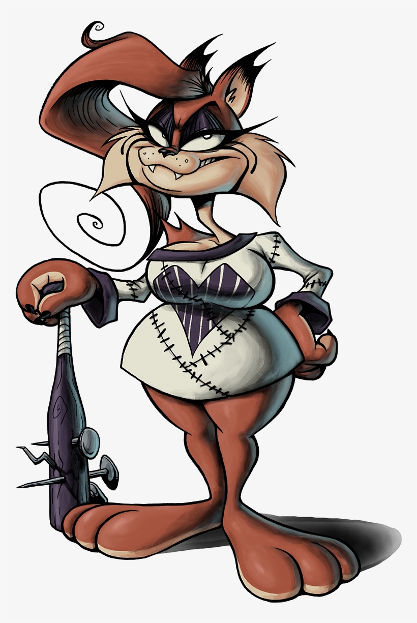 Spanky Bobcat - Bubsy Transgender, transparent png