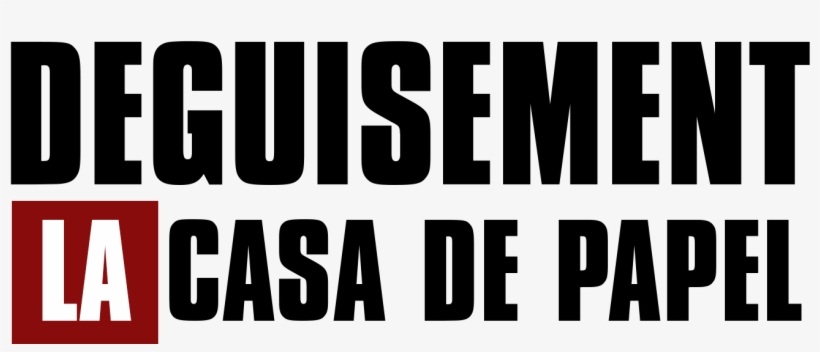 Deguisement Casa De Papel - Black-and-white, transparent png