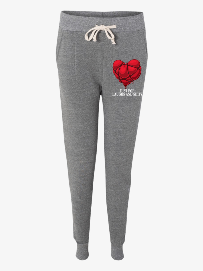 "my Bloody Heart" Ladies' Fleece Jogger - Trousers, transparent png