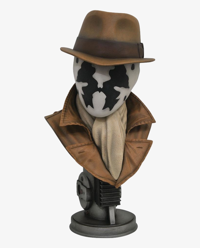 Diamond Dc Comics Watchman Rorschach Bust Toyslife - Rorschach Watchmen Bust, transparent png