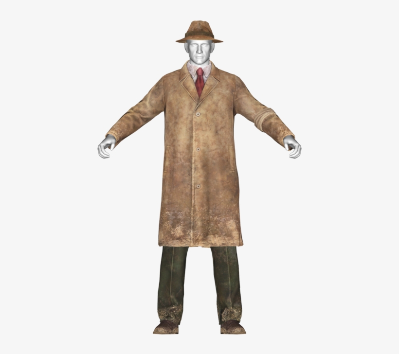 Dirty Trench Coat - Maccready's Duster, transparent png