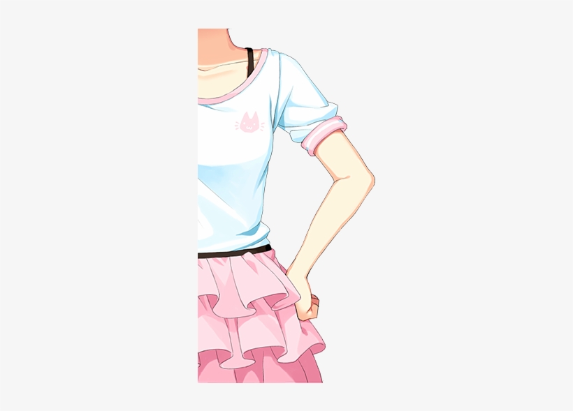 Hide Ui - Natsuki Ddlc Sprites, transparent png