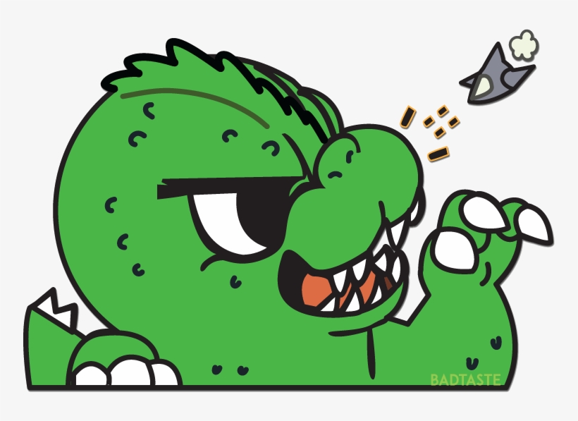 Image Of Godzilla Fighter Plane, transparent png