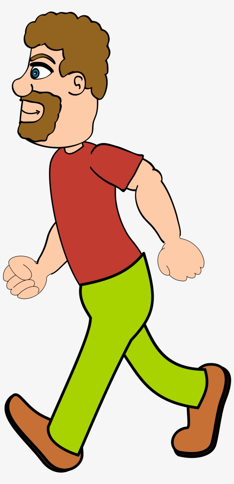 Big Image - Animation Walk People, transparent png