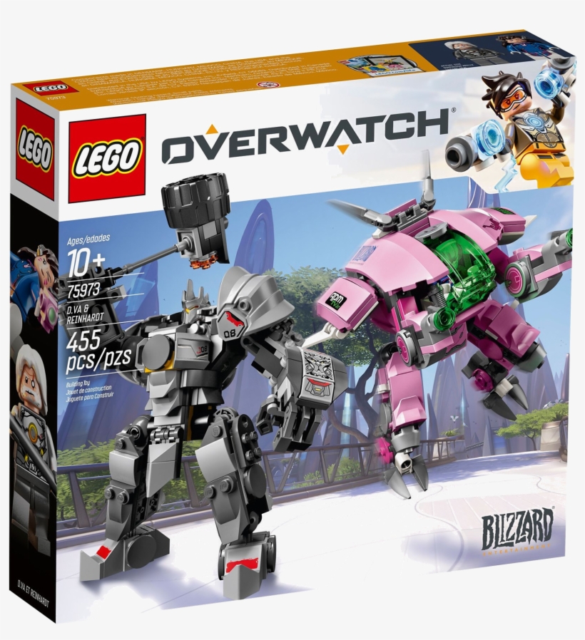 Va & Reinhardt - Dva And Reinhardt Lego, transparent png