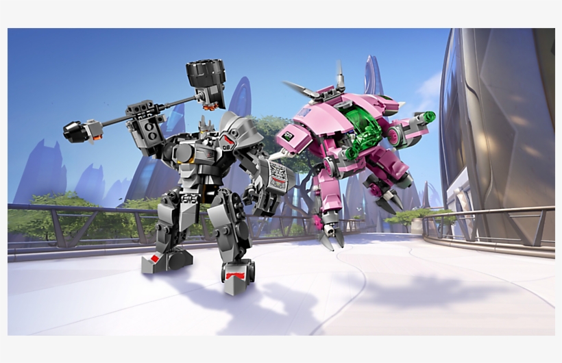 reinhardt overwatch lego