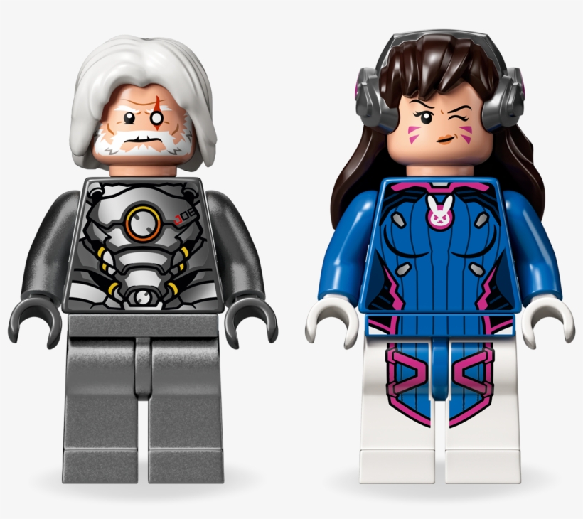 Lego® 75973 Overwatch® - Lego Dva And Reinhardt, transparent png