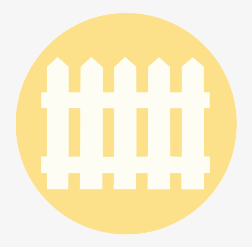 Wood-fences - Circle, transparent png