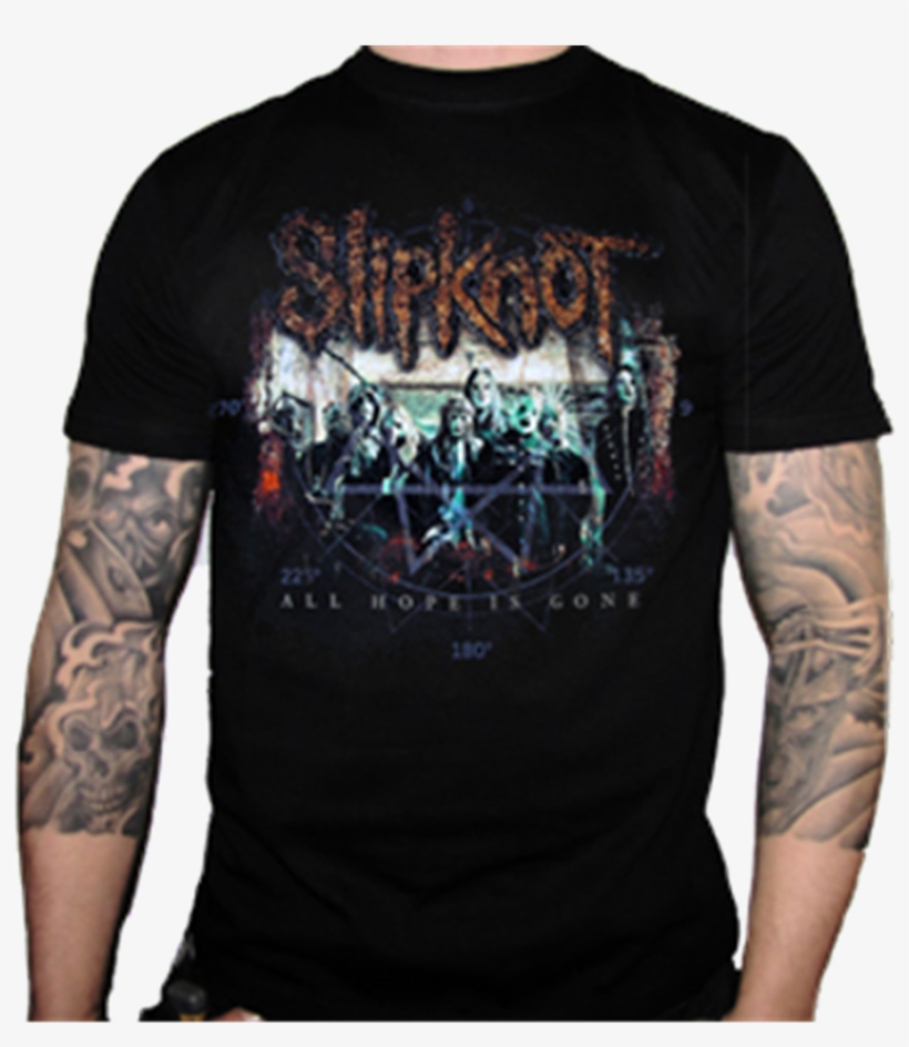 Slipknot - Running Free Iron Maiden T Shirt, transparent png