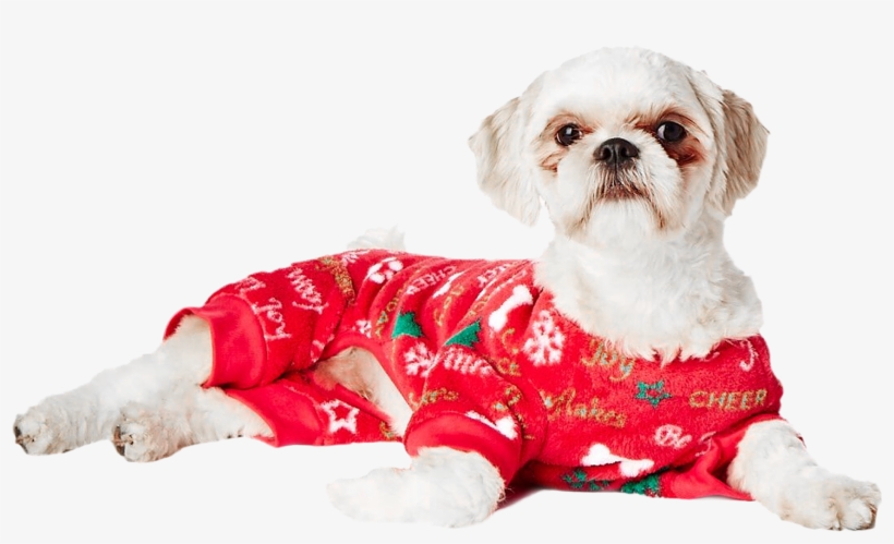 Pajamas - Dog Christmas Pajamas Transparent, transparent png
