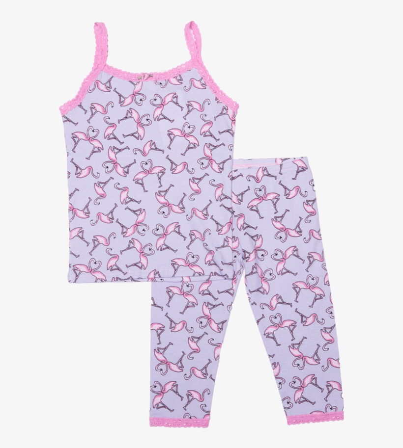 Flamingo Tank Leggings Pjs - Pajamas, transparent png