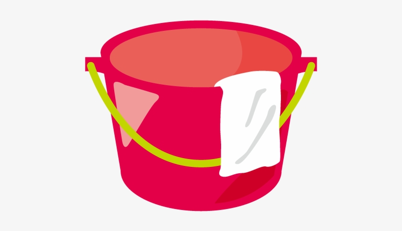 Banner Black And White Stock Bucket Clip Art Cartoon - Un Balde Animado, transparent png