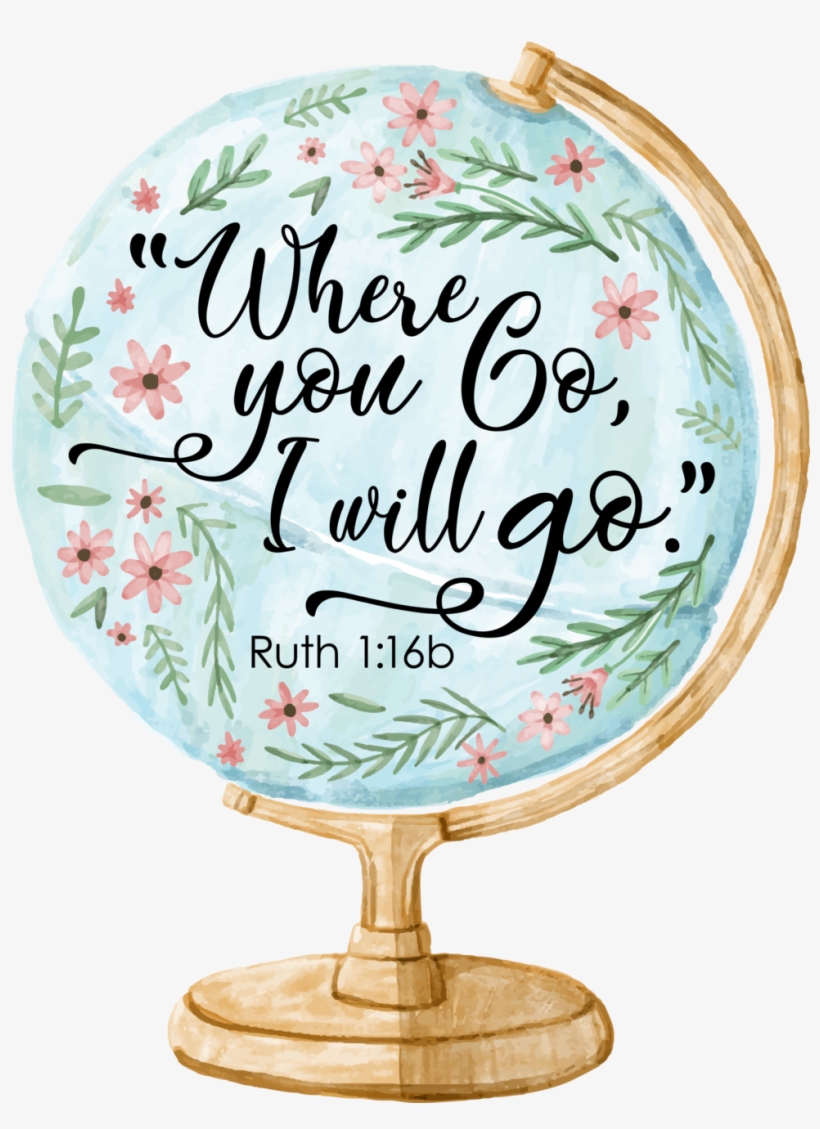Revive 2019 Scripture Whereyougo Globe - Travel Globe Sticker, transparent png