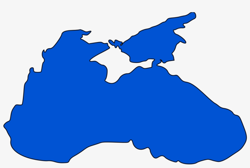 Pictogramma Of The Black Sea - Black Sea Map Png, transparent png