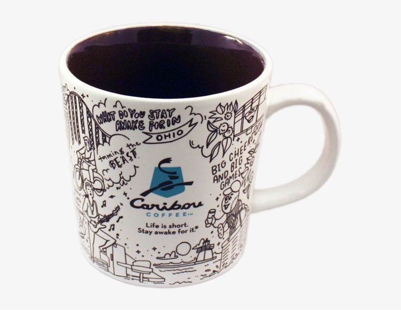Caribou Coffee Mug, transparent png