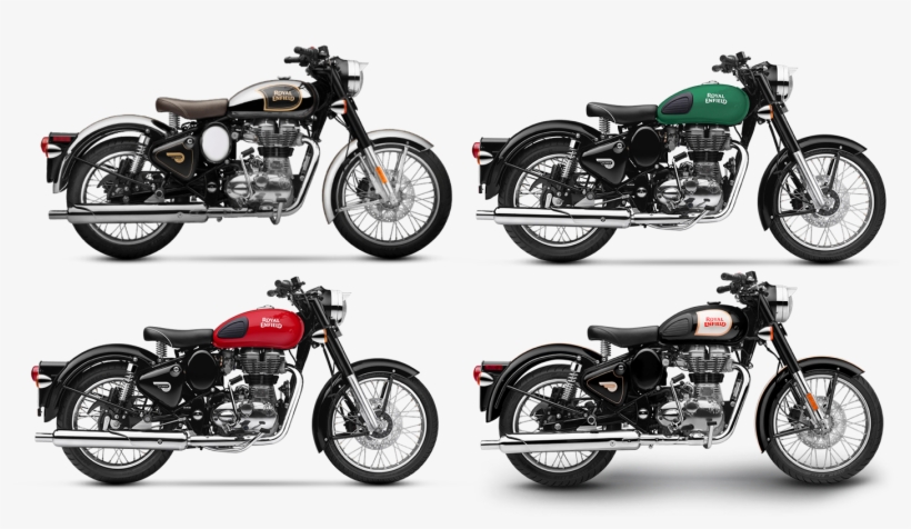Ansicht Scout - Royal Enfield Classic Chrome 500, transparent png