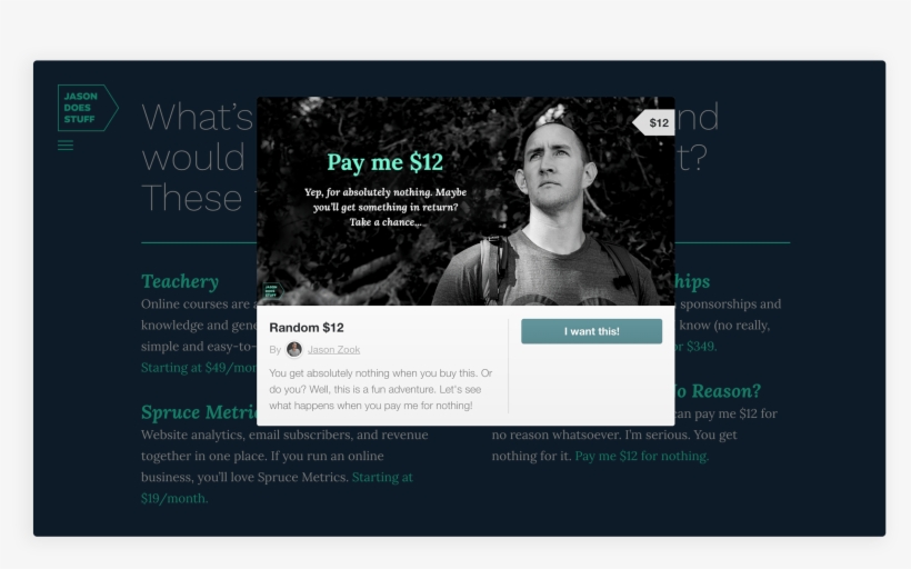 Jasondoesstuff Pay $12 For Nothing - Online Advertising, transparent png