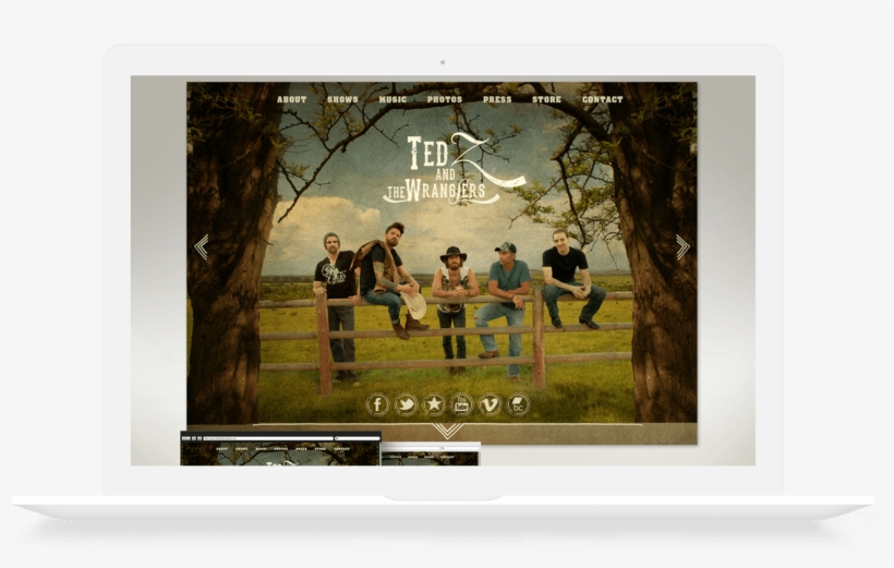 Sample Web Design - Picture Frame, transparent png