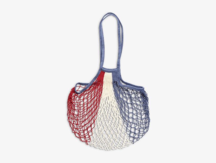 Tricolor Mesh Shopping Bag - Shoulder Bag, transparent png