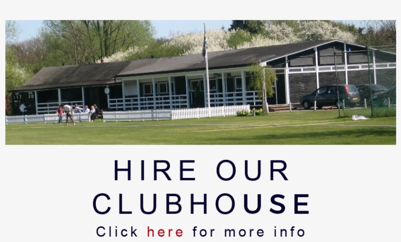 Hire Our Clubhouse - Buckhurst Hill Cricket Club, transparent png
