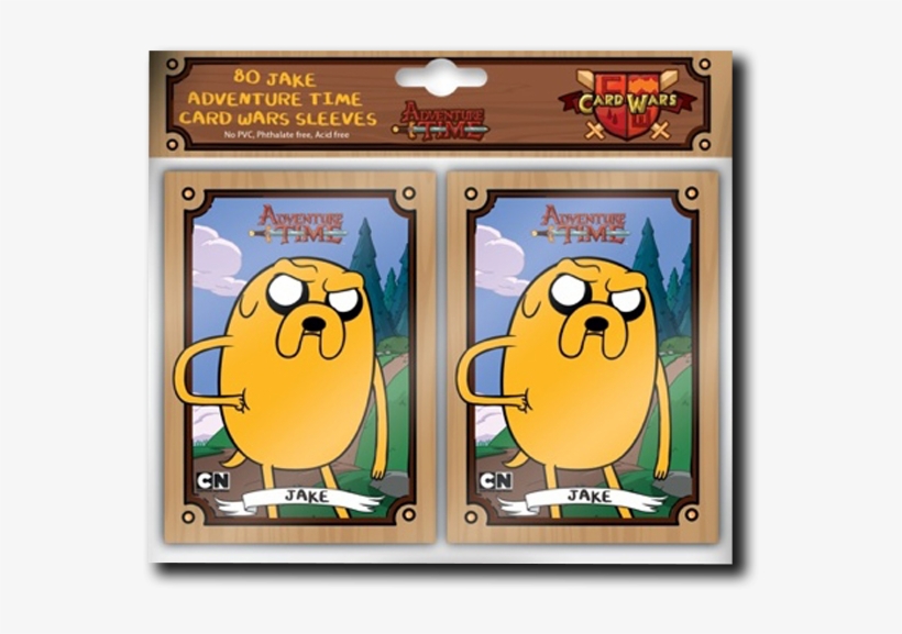 Product Cardwars Sleeves Jake - Adventure Time Card Wars Card Sleeves, transparent png