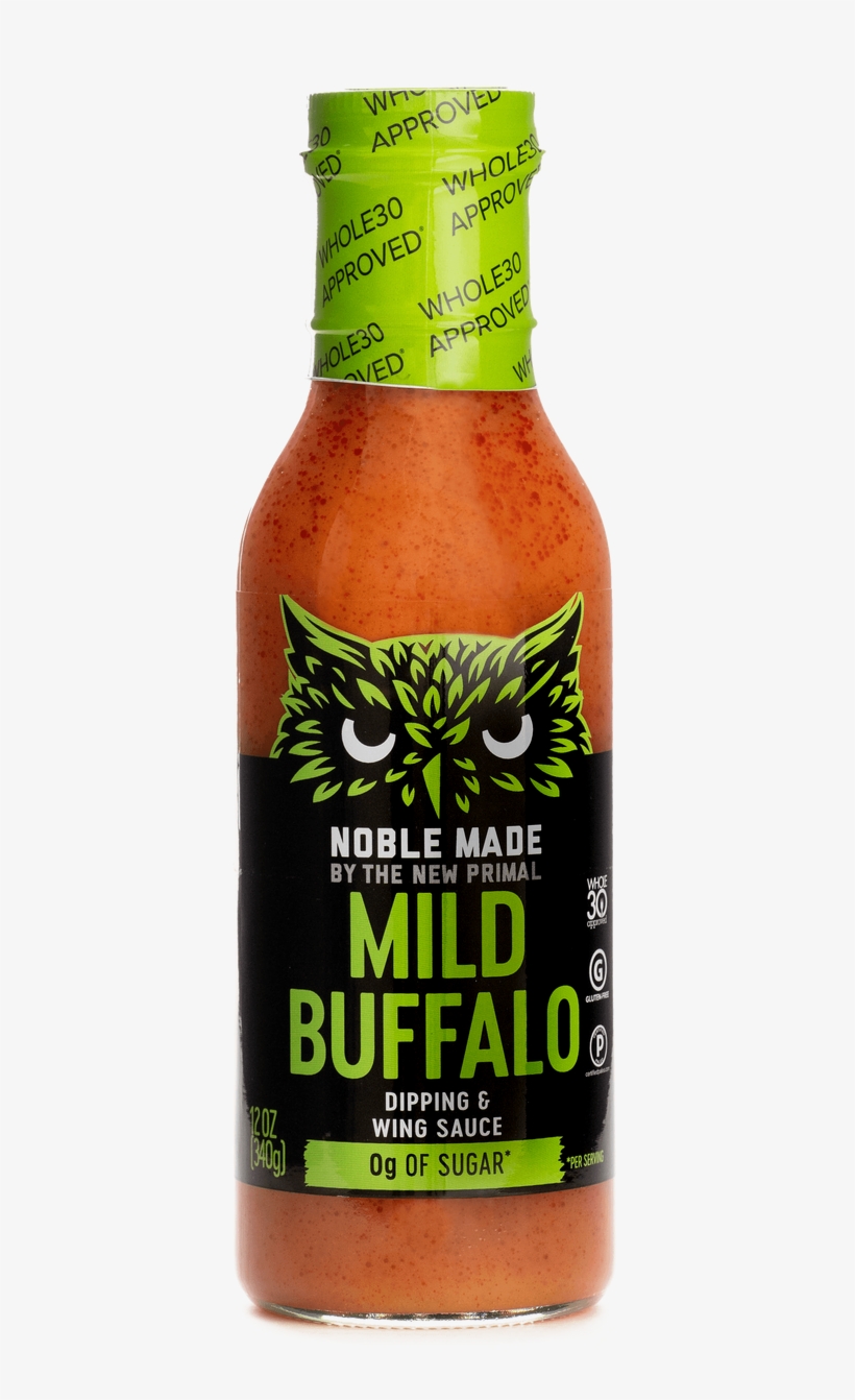 New Primal - Buffalo Sauce - 12 Oz - Glass Bottle, transparent png