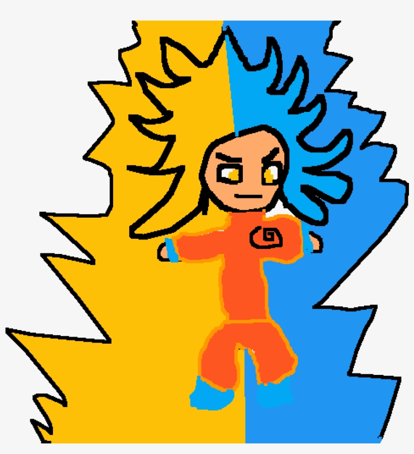 Super Saiyan 2/ Super Saiyan God - Cartoon, transparent png