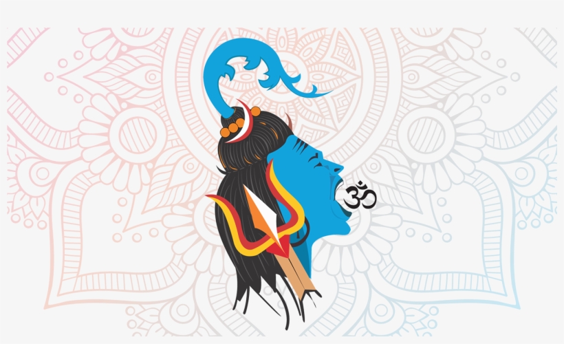 Lord Shiva Art By Chirag Makwana - Illustration, transparent png