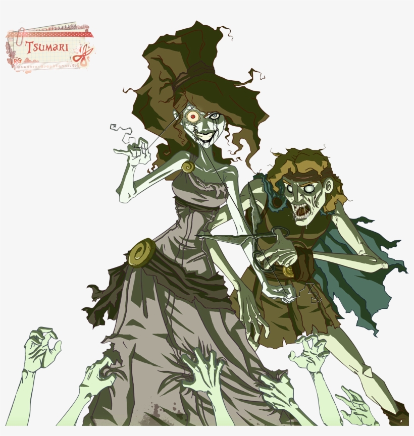 Render Hercule Megara Zombie Fil Ciseau Mains Disney - Disney Princesses Reimagined As Evil, transparent png