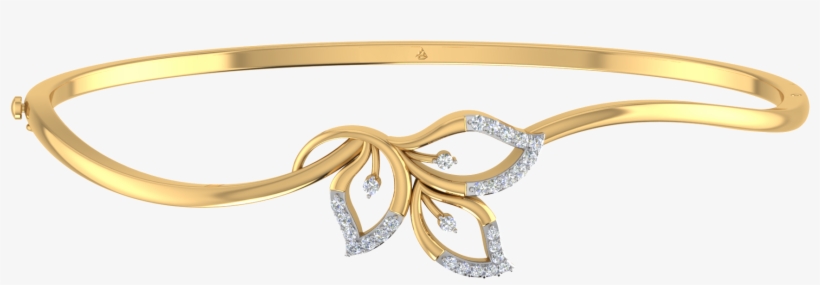 Krishna's Feather Bangle Diamond Bangle Set In 18 Kt - Ring, transparent png