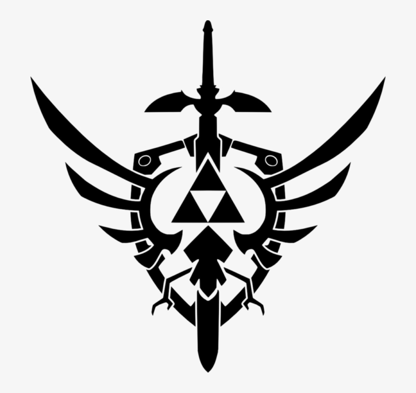 The Ultimate Collections Of Awesome Triforce Tattoo - Legend Of Zelda Skyward Sword Symbol, transparent png