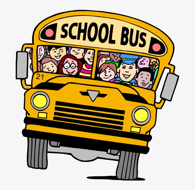 Back Of School Bus Png - School Bus, transparent png