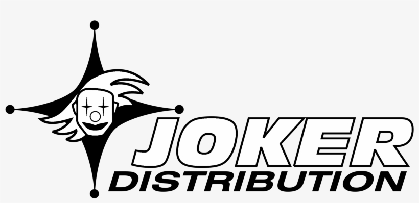 Joker Distribution Logo Black And White Joker Vector 2400x2400 Png Download Pngkit