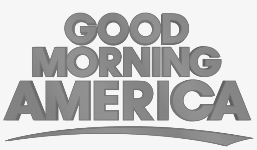 1024 X 547 3 - Good Morning America Logo Grey, transparent png