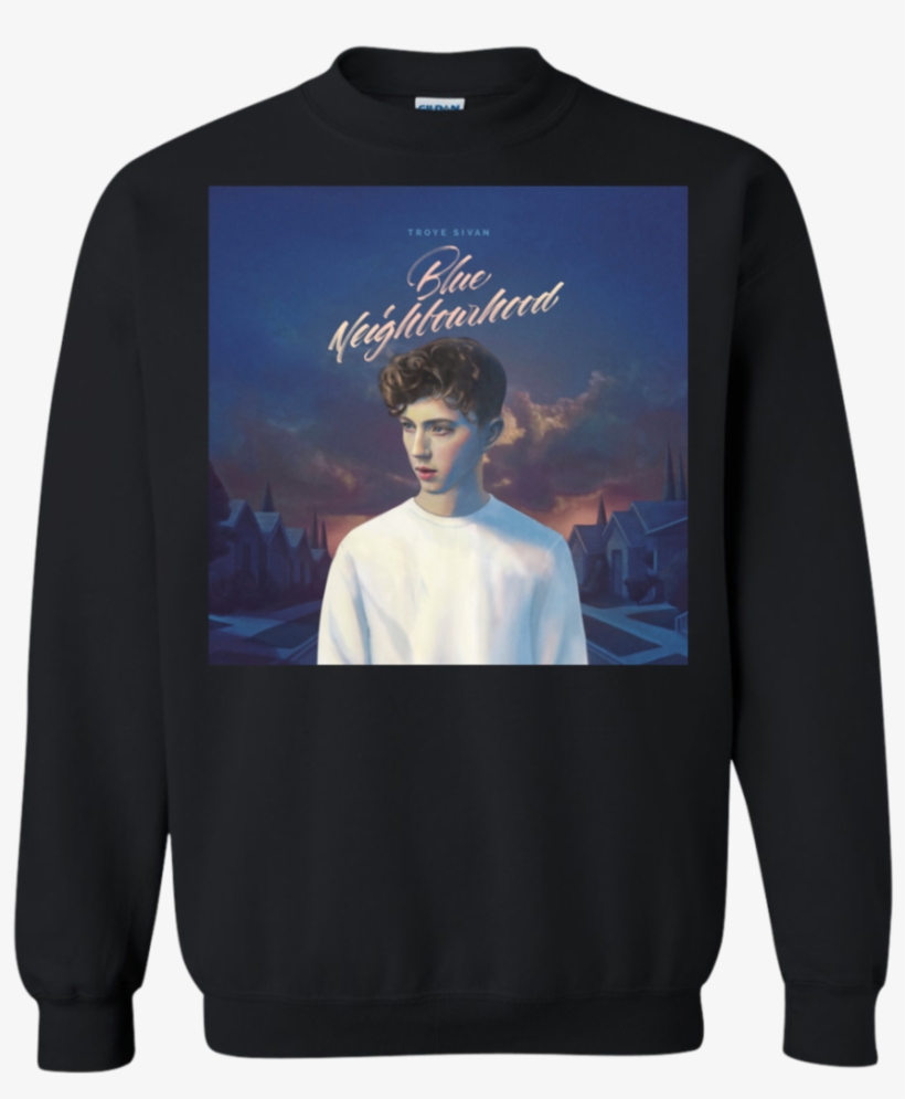 Blue Neighborhood Troye Sivan Shirt Cool Graphic Art - All Troye Sivan Albums, transparent png