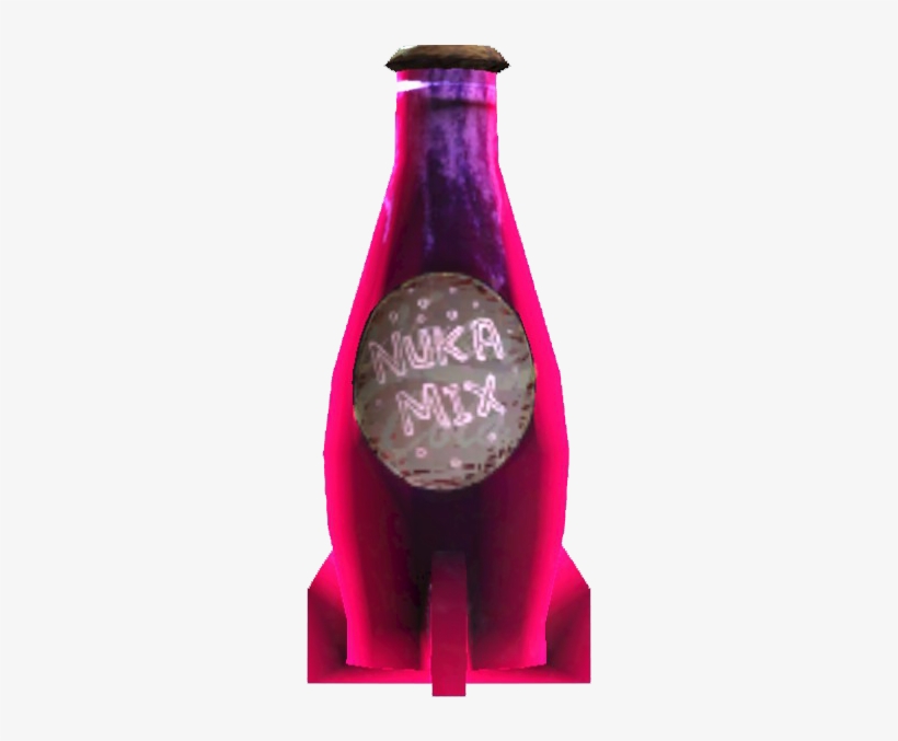 Nuka-love - Glass Bottle, transparent png