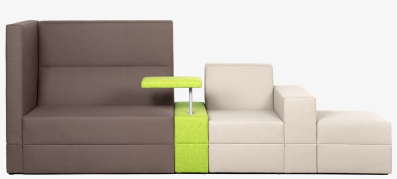 Bricks Configuration Sofa Green Brown White Laptoptable - Bricks Palau, transparent png