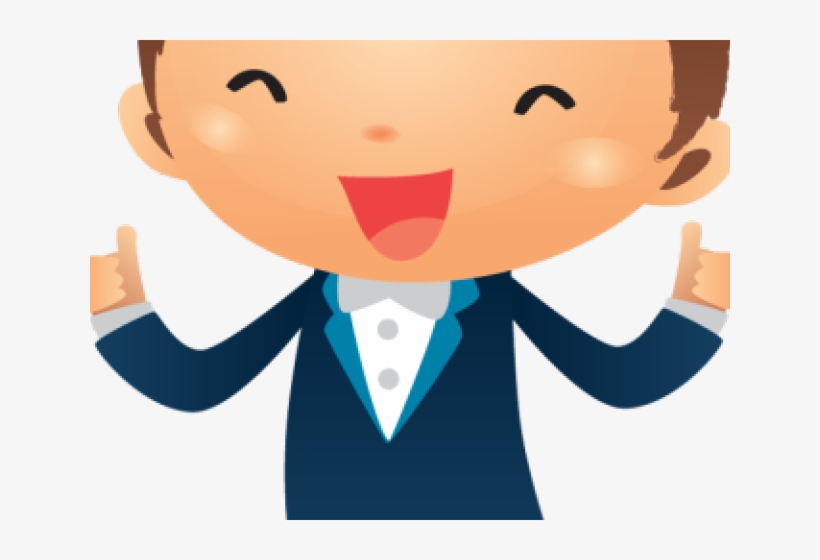 Businessman Clipart Thumbs Up - Businessman Clipart Png, transparent png